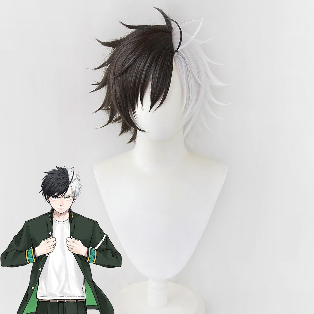 Wind Breaker Haruka Sakura Black White Cosplay Wig Wig - Tophatter Daily Deals